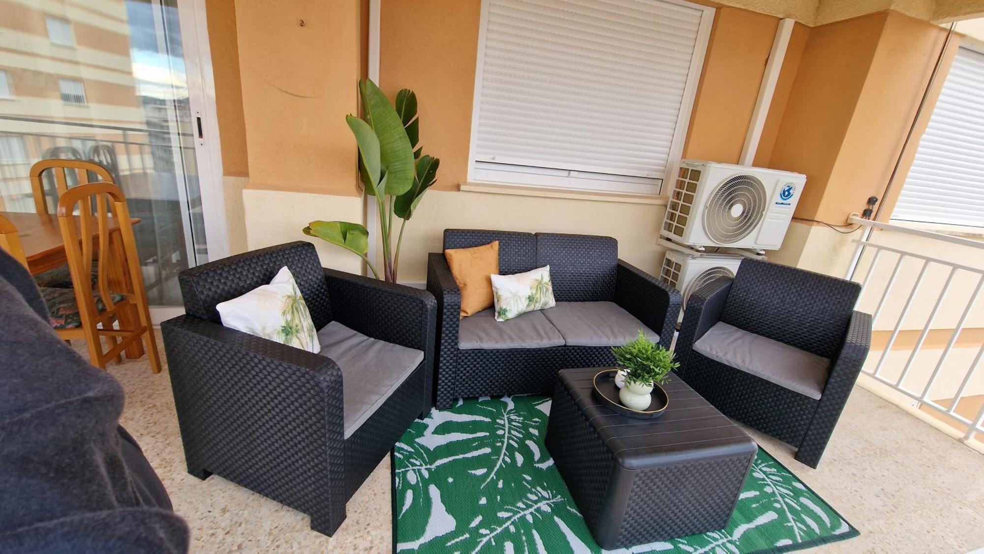Apartamento 3 Habitaciones Con Piscina Y Vistas Al Mar Benicàssim Екстериор снимка